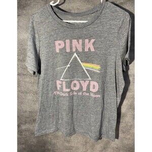 Pink Floyd The Dark Side of the Moon Gray T-Shirt XL Official Licensed 2021